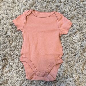 Cloud Island Peach Bodysuit